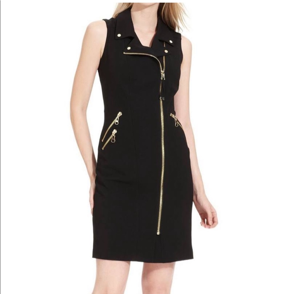 Calvin Klein Zipper Pencil Dress